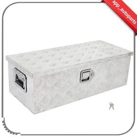 App17612to752s App Autoparts 30 Inch Aluminum Trailer Tool Box Utility Silver For Pick Up Truck Rv
