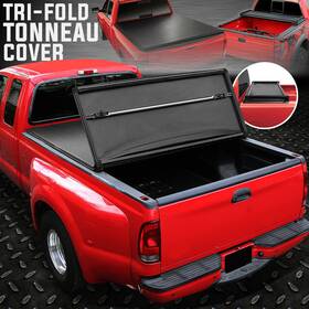 Aup16798366ppt App Autoparts Soft Tri-fold Vinyl Truck Bed Tonneau Cover For 2005-2015 Toyota Tacoma 5 Ft