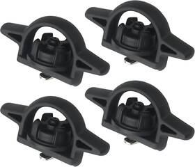 Td007 Apperfit Bed Cleat Tie Down Anchor For Truck Rail System 4pcs Black