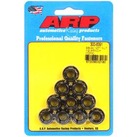 Tlx-arp300-8391-cl360a70 Arp Nut Kit 3/8-24 1/2 Socket 12pt 10 Pack