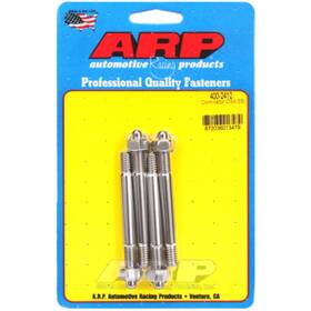 Tlx-arp400-2412-cl360a70 Arp Stud Kit Dominator With 1/2in Or 1in Stainless Steel Spacer Carb