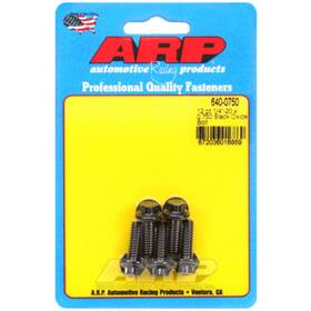 Tlx-arp640-0750-cl360a70 Arp 12point Bolt - 1/4-20 X 0.750 Black Oxide