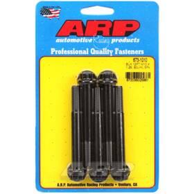 Tlx-arp673-1010-cl360a70 Arp 12point Bolt M10 X 1.25 80 Black Oxide - Set Of 5