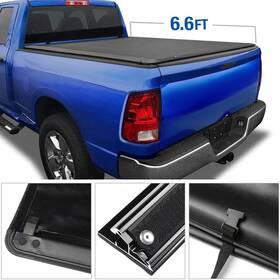 Asf15225ed255r As-speedfather Roll Up Tonneau Cover Truck Bed Soft For Chevy Silverado Gmc Sierra 6.6ft 14-18