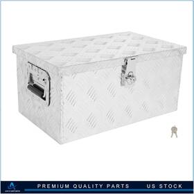 Aup183160cap Asucarparts 20 Inch X12 X9.5 Aluminum Storage Tool Box With 1x Lift Air Rod For Truck Home Garage