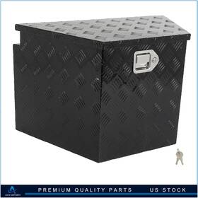 Aup183182cap Asucarparts 29 Inch X 17 X18 Aluminum Storage Tool Box With 1x Chain For Truck Garage Home Office
