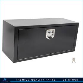 Aup183197cap Asucarparts Storage Tool Box 36 Inch X14 X16 With 2x Chain For Truck Garage Auto Repairing Works