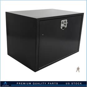 Aup183199cap Asucarparts 36 Inch X24 X1.2 Aluminum Storage Tool Box With 2x Chain 1x Lock Fits Truck Garage Home