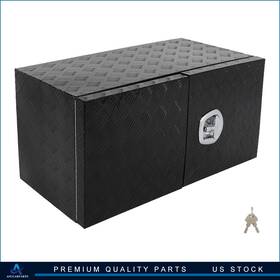 Aup183204cap Asucarparts 36 Inch X18 Aluminum Storage Tool Box 2x Chain&lock For Rv Garage Truck Pickup
