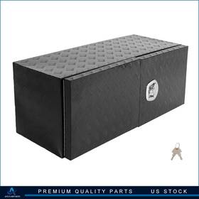 Asucarparts Aup183206cap 48 Inch X18 Aluminum Storage Tool Box With 2x Chain Dovetail Lock For Garage Rv