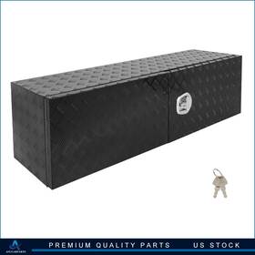Aup183207cap Asucarparts 60 Inch X18 Aluminum Storage Tool Box With 2x Chain Dovetail Lock For Truck Rv