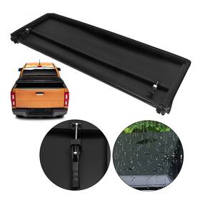 Car109673oma Asucarparts Soft Tri-fold Truck Bed Tonneau Cover Fits 2004-2013 Colorado Gmc Canyon 5ft