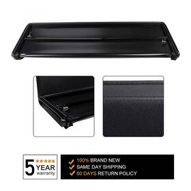Car167792oma Asucarparts 5.8ft 4-fold Truck Bed Tonneau Cover Waterproof 2004-2021 For Silverado/sierra