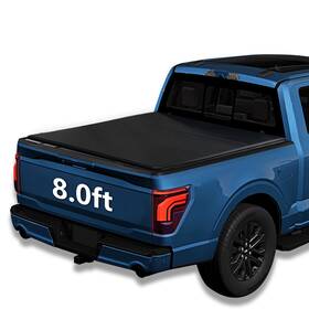 Yg-ht23014 Atompickup 8ft Hard Tri-fold Truck Bed Cover For 2015-2025 Ford F-150 Tonneau