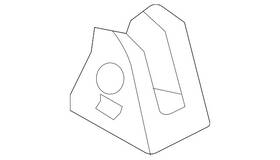 83a-867-835 Audi Genuine Hook
