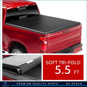 Aup154184uup Aup Soft Tri-fold Tonneau Cover 5.5ft For 2017-2024 Nissan Titan