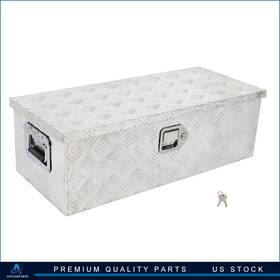 Aup17675200us Aup 30 Inch X14 Silver Aluminum Tool Box Truck Bed Underbody Trailer Pickup Storage Lock
