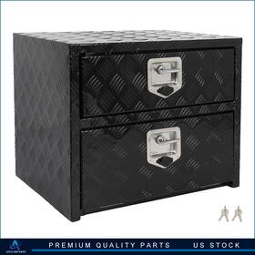 Aup183187abc Aup 24 Inch 18 20 Black Underbody Truck Storage Tool Box With Lock For Pickup