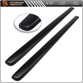 Aut166502s007 Aut Truck Bed Cap Molding Rail Cover Without Holes For 99-06 Chevy Silverado 6ft6 Inch Pair