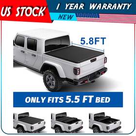 Adp152308ddp Autodayplus 5.8ft Soft Tri Fold Tonneau Cover For 2019-2024 Chevy Silverado/gmc Sierra 1500