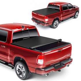 Adp161644p56 Autodayplus For 07-13 Toyota Tundra 5.5 Ft Bed Fleetside Soft Vinyl Roll-up Tonneau Cover