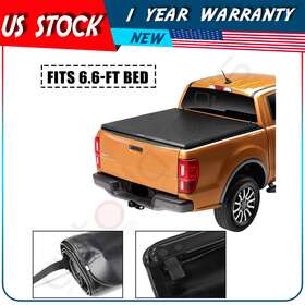 Adp162319p56 Autodayplus 6.6ft Roll Up Truck Bed Tonneau Cover Waterproof For 07-13 Silverado/sierra