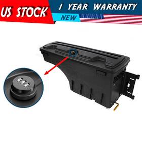Adp17526001abc Autodayplus Truck Bed Storage Tool Box Case For Ford F150 97-14 Right Passenger Side With Lock