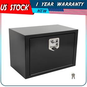 Aut183191plus Autodayplus 25 Inch X17 X15 Storage Tool Box With 1 Lock For Truck Garage Auto Repairing Works