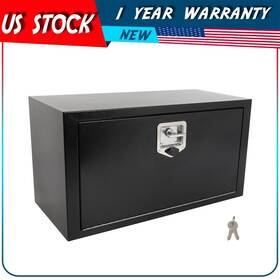 Aut183tq194cv Autodayplus 30 Inch X16 X14 Iron Underbody Truck Storage Tool Box With Lock 1 Heavy Duty