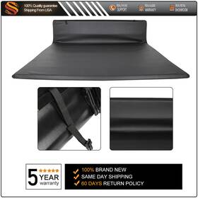 Aut1679840us Autodealsparts Soft 4-fold Vinyl Tonneau Cover For 2014-2021 Toyota Tundra 5.5ft/66 Inch Truck Bed