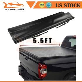 Autopartsclub2018 Apc162321c12 5.5ft Soft Bed Vinyl Roll Up Tonneau Cover For 2004 05 06 07 08 Ford F150 F-150