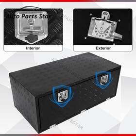 Tl67554 Autopartsstar 48 Inch X18 X24 Aluminum Tool Box Underbody Pick Up Bed Rv Trailer Toolbox With Lock