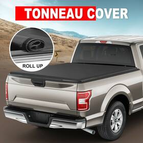 Puppy166630y78 Autopuppy Soft Roll-up Truck Tonneau Cover For 2002-2019 Dodge Ram 1500 8ft Bed 96 Inch