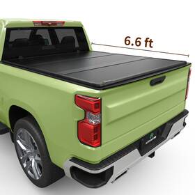 3-fold Autosaver88 199449005957 6.6ft Hard Tonneau Cover For 2007-2025 Silverado/sierra 1500 Waterproof