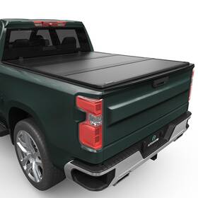 Autosaver88 Maautyhwg1 Tonneau Cover Hard Tri Fold 5.8ft Chevy Silverado Gmc Sierra 1500 Black Truck