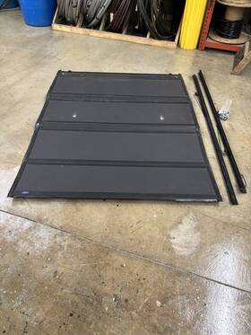 As-h143 Autostarforus Hard Solid Tri-fold Tonneau Cover For 1999-2023 Ford F250 Super Duty 6.8ft Bed