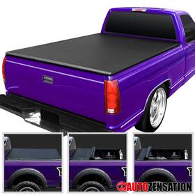 Autozensation 841808198786 Fit 1988-2002 Chevy Gmc C/k 1500 2500 6.5ft Soft Roll-up Truck Bed Tonneau Cover