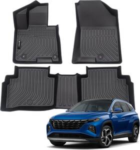 Afma-046 Auxko All Weather Floor Mats For 2025 Tucson Gas 2022-2025