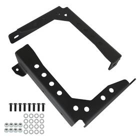 Bck29788k Backye For 2005-2020 Toyota Tacoma 2 Gen And 3gen Pair Steel Bed Stiffener Bracket Black