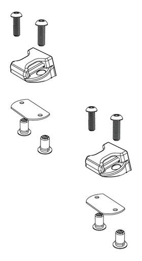 Bakparts-356a0002 Bak Service Kit - Bakflip Top Side Buckle Ends With Hardware 2