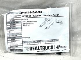 Bak Industries 819275029186 Realtruck Parts-546a0001 Revolver Strap Clamp Assembly 2 New