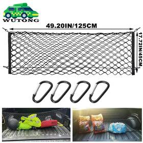 Bag11820250729-bk Bartoo Truck Bed Cargo Net Storage Trunk Mesh Organizer Envelope Elastic