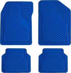 Baselayer 850026920376 Cut-to-fit Royal Blue 4-piece Car Mats Mat