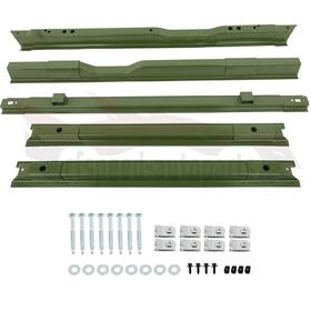 Bro176831tr Bator Track Truck Long Bed Rails For 1999-2018 Ford F250/f350/f-450 Super Duty
