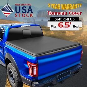 Tc000005 Beaot Soft Roll-up Tonneau Cover For 1999-2006 Silverado Sierra 6.5foot Bed