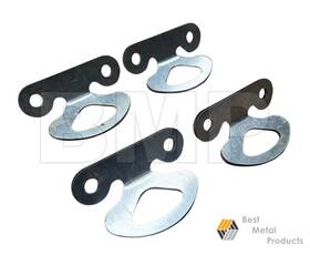 1000208 Best-metal-products Bmp 4 Heavy-duty Galvanized Tie Down Bed Inner Hooks