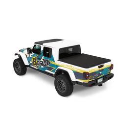 77426-17 Bestop Black Supertop For Truck 2 Tonneau Cover Jeep Gladiator
