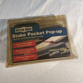 29910008 Better Built Stake Pocket Pop Up Truck Cargo Tie Down 2-piece Set Nib