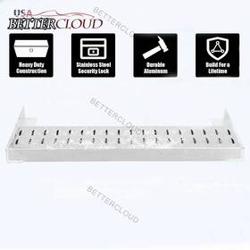 C13040 Bettercloud 29 X 14 2 Inch Cab Entry Box Bottom Replacement Step Aluminum Stripe Plate