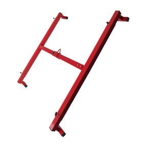 12lynr Bfo 800lbs Capacity Adjustable Truck Bed Lift Universal Red Powder Coated Steel